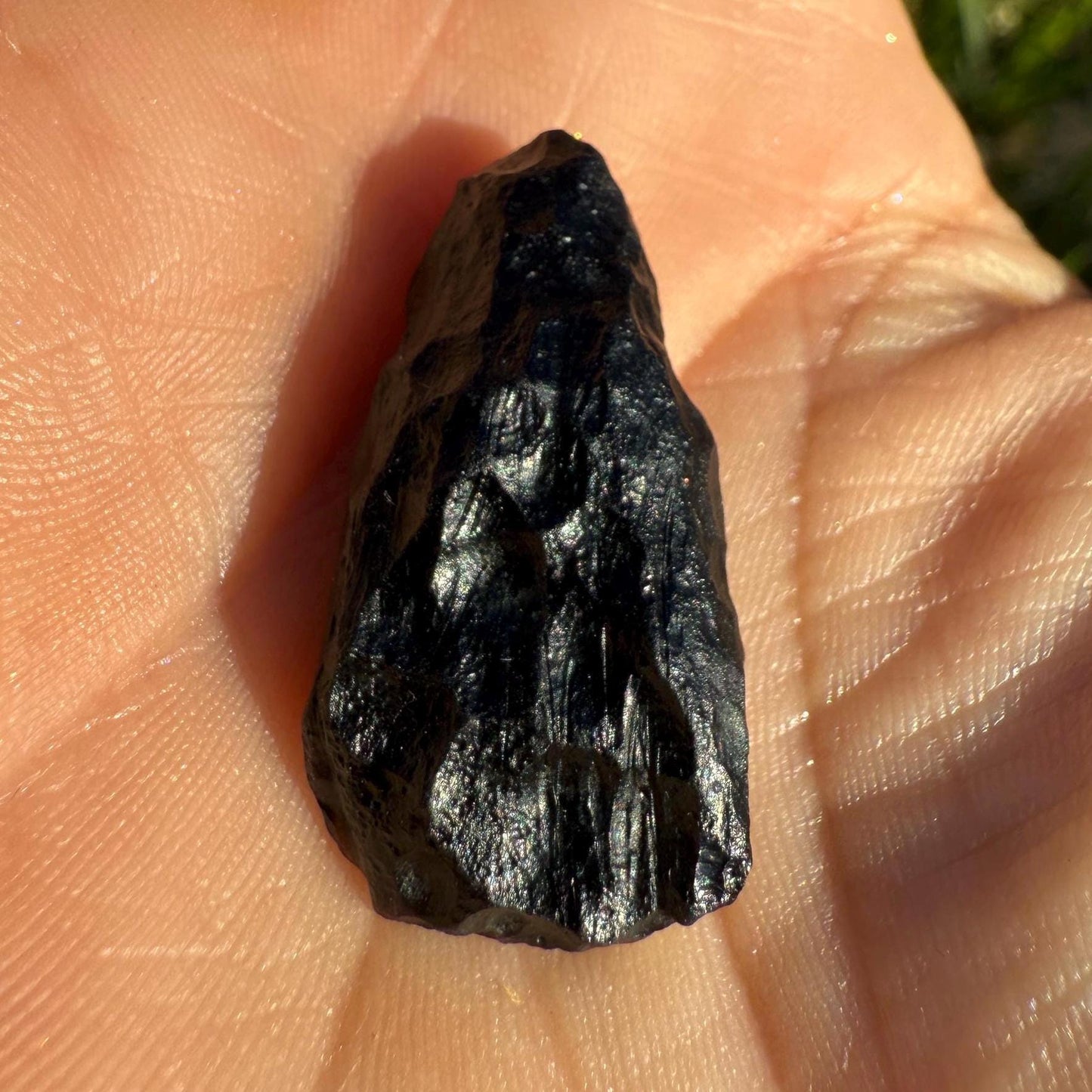 Beautiful Tektite, Indonesia, Indochinite Tektite, Rock Impactite, Energy Work, Reiki, 4.73 grams, Astronomy Gift, Tektite, Space Gift