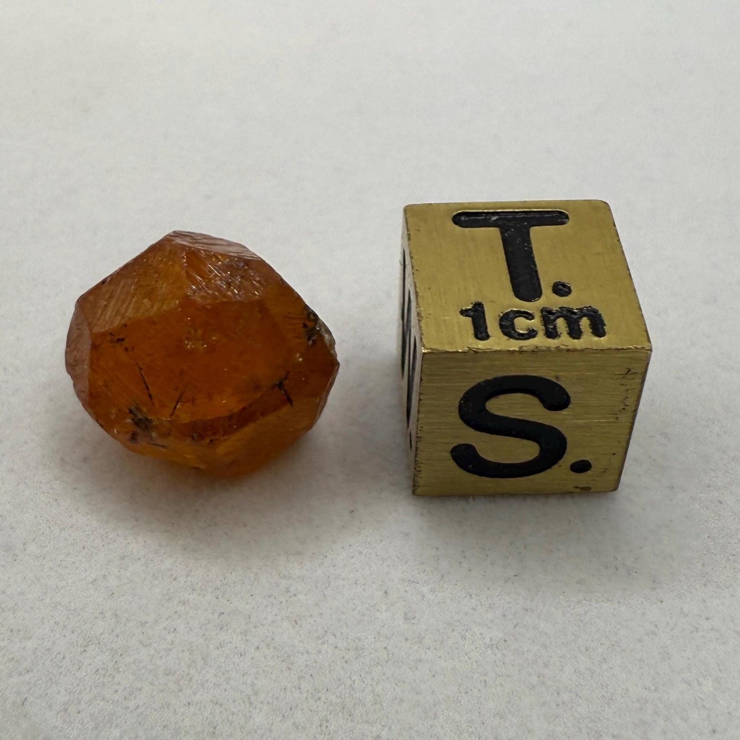 Spessartine Garnet, Speasartine, Loliondo Tanzania, Tanzanian Garnet, Meditation, Awakening, Rare Garnet, 3.08 grams, 15.4 carats