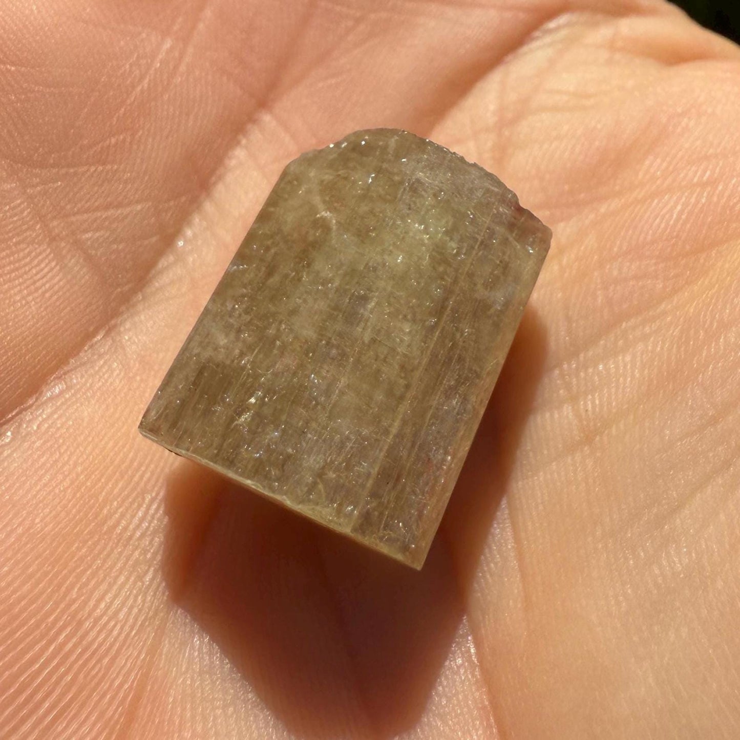 Moroccan Yellow Apatite Crystal: Solar Plexus Stone, Crystal Collection, 10.13 Grams/50.65 Carats