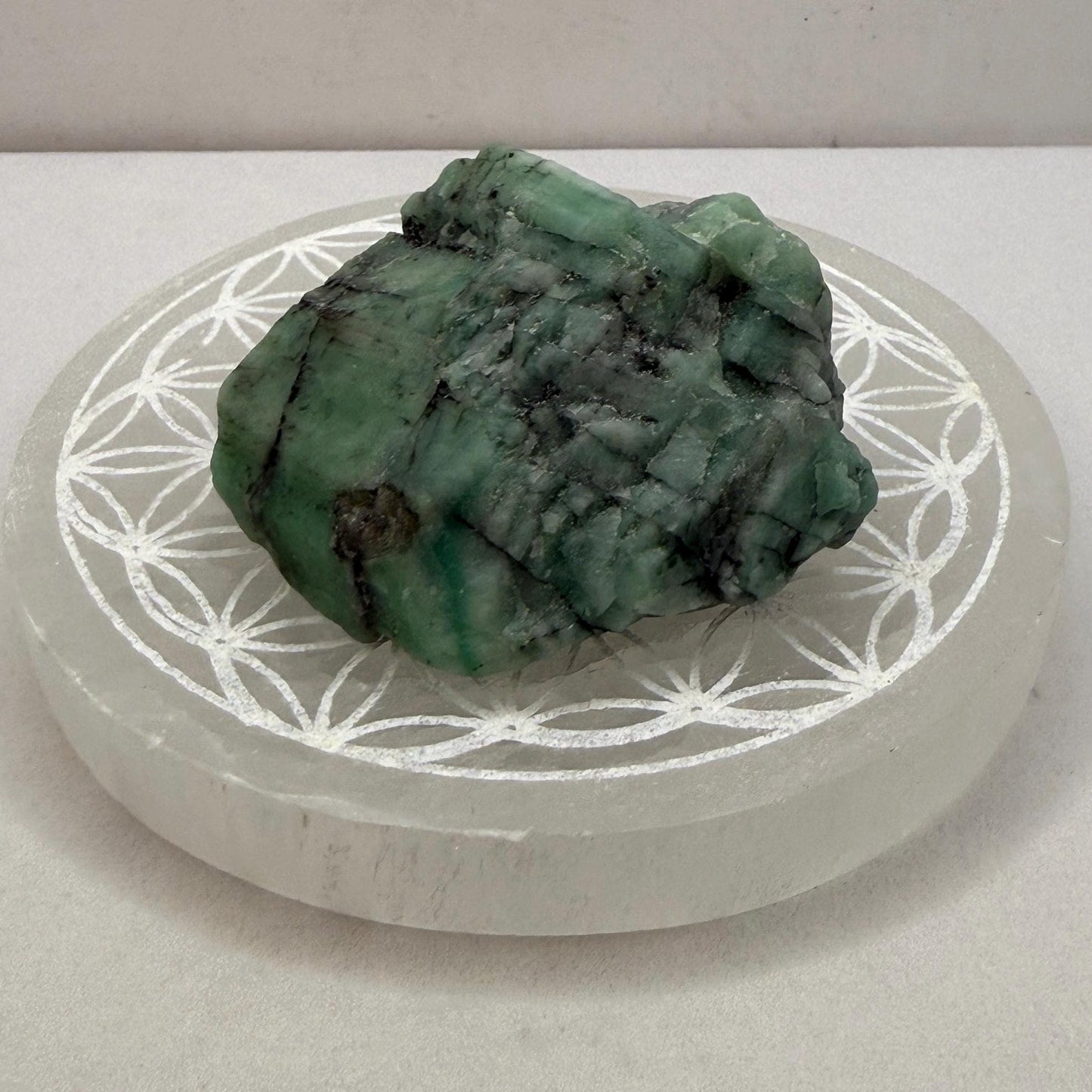 Polished Rough Emerald, Emerald Stone, Authentic Emerald, Brazilian Emerald, Heart Chakra, Brazilian Emerald, 80.68 grams/403 Carats