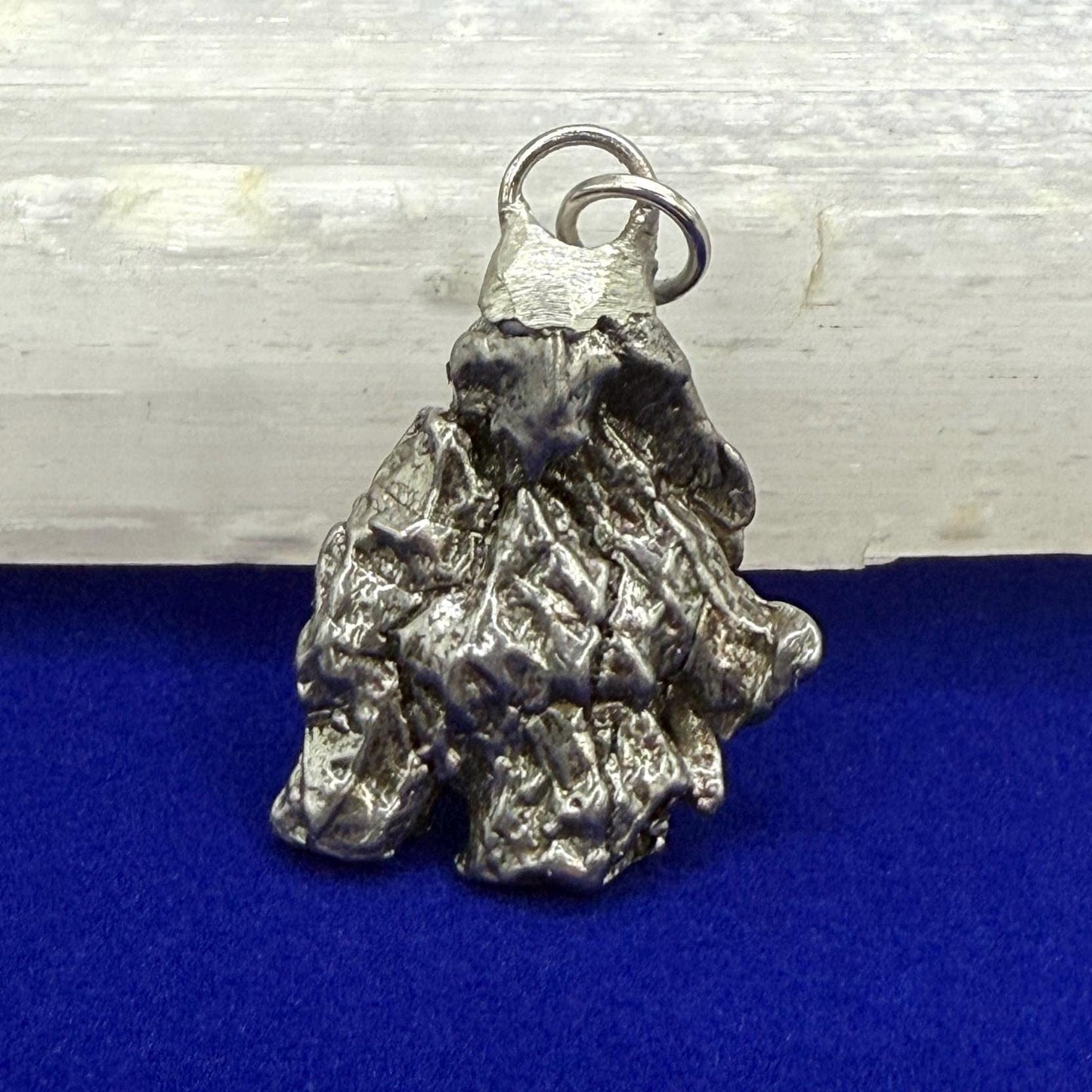 Beautiful Meteorite Campo del Cielo Pendant 13.10 grams, Astronomy Gift, Authentic Meteorite, Meteorite Jewelry, Meteorite Pendant, COA