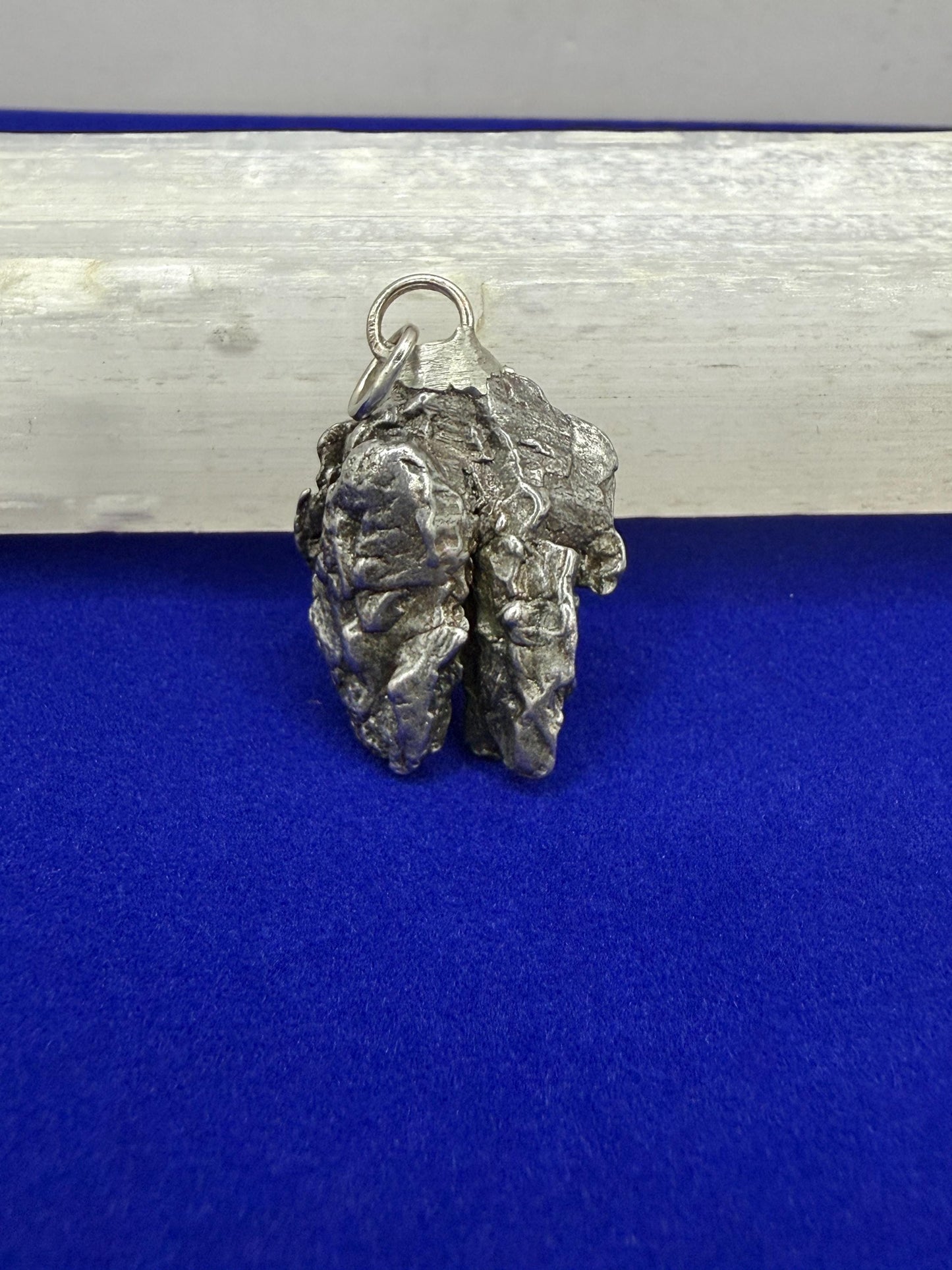 Beautiful Meteorite Campo del Cielo Pendant 13.28 grams, Astronomy Gift, Authentic Meteorite, Meteorite Jewelry, Meteorite Pendant, COA