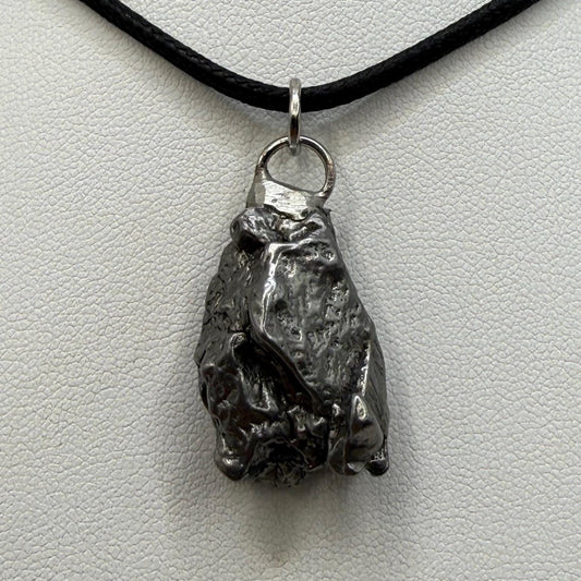 Beautiful Meteorite Campo del Cielo Pendant 14.51 grams, Astronomy Gift, Authentic Meteorite, Meteorite Jewelry, Meteorite Pendant, COA