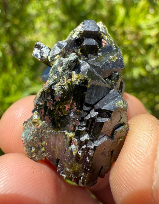 Epidote Crystal Specimen, Epodite, Peruvian Epidote, Crystal Collection, Manifestation, Home Decor, Reiki Healing, 12.48 Grams