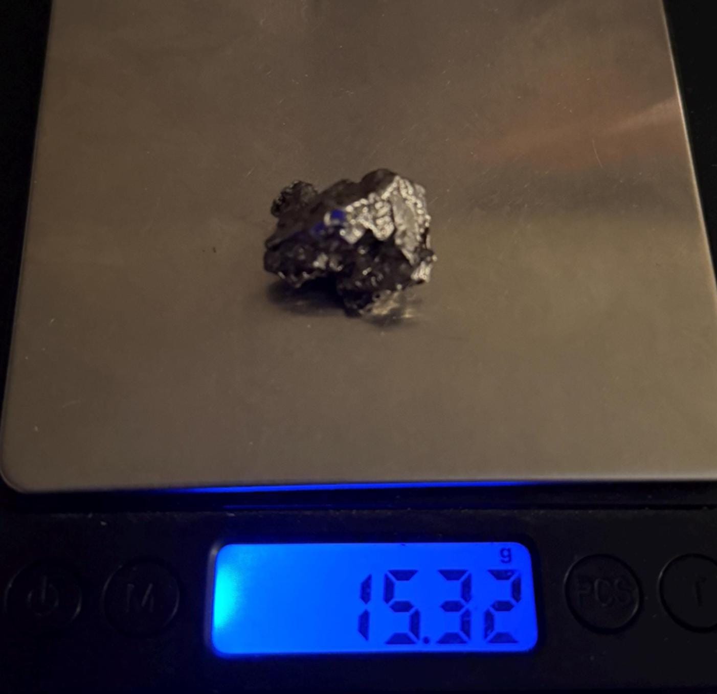 Beautiful Campo de Cielo Meteorite 15.32 grams, Authentic Meteorite, Iron Meteorite, Campo del Cielo, Space Gift, Space, COA, Astronomy Gift