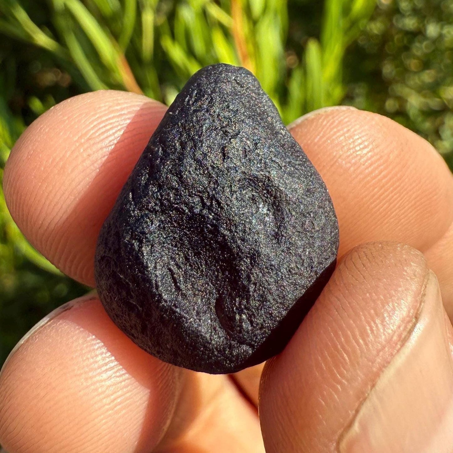 Saffordite Specimen: Rare Cintamani Stone, Arizona Pseudotektite, 5.62 grams