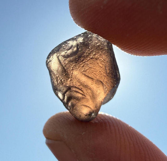 Saffordite Specimen, Cintamani, Rare and Beautiful, Shamanic, Arizona, Pseudotektite, Obsidian, Metaphysical, 1.83 grams