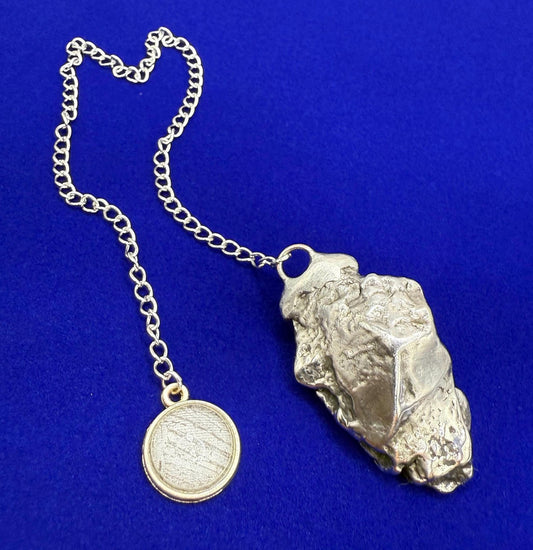 Beautiful Aletai Meteorite Pendulum, 48.39 grams, Astronomy Gift, Meditation Tool, Authentic Meteorite, Pendulum, Meteorite Pendant