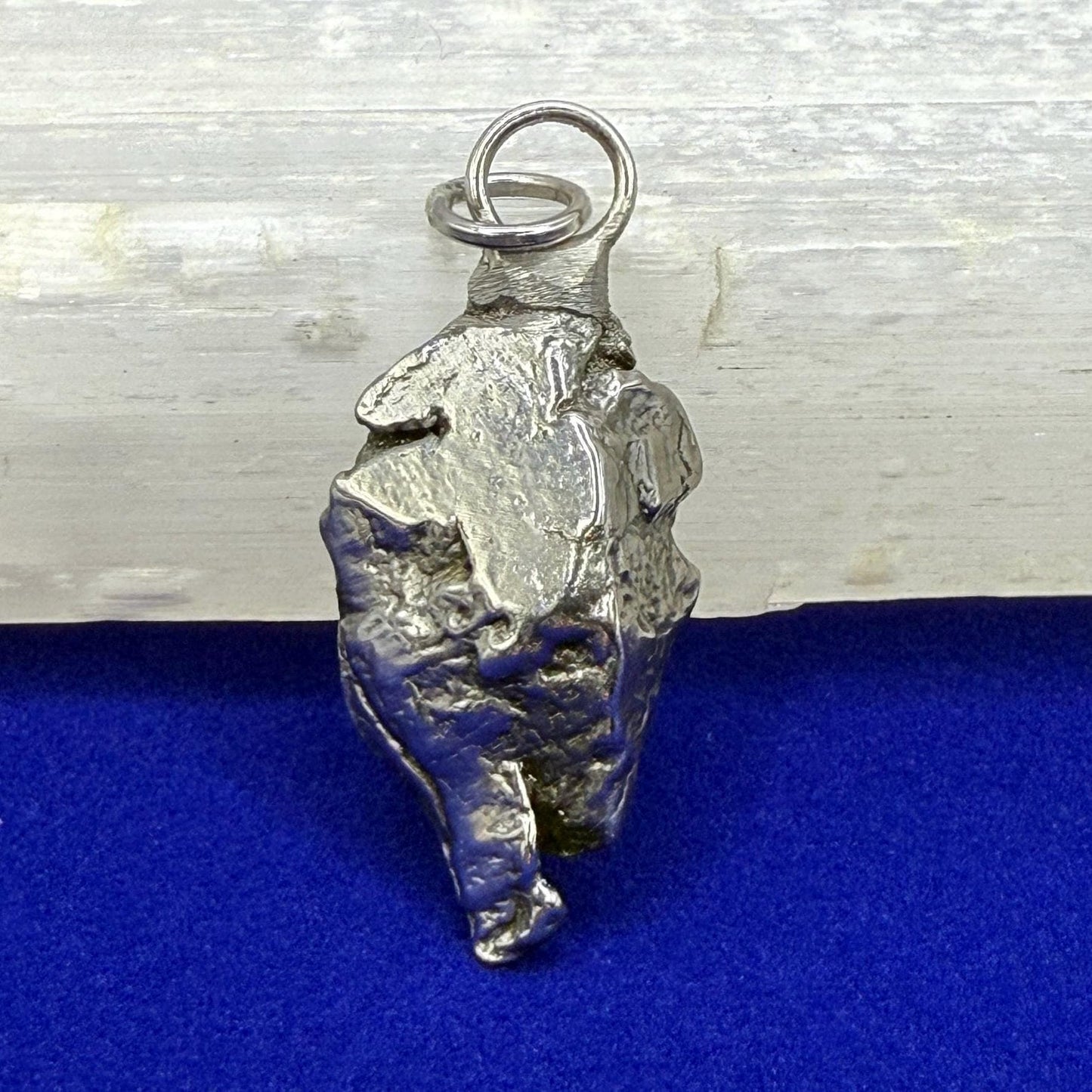 Beautiful Aletai Meteorite Pendant, 11.59 grams, Astronomy Gift, Authentic Meteorite, Meteorite Jewelry, Meteorite Pendant, COA, Space Gift