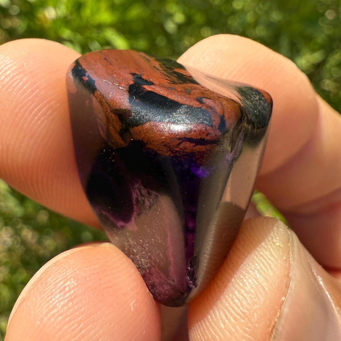 Sugalite Specimen, Polished Sugalite, Rare Sugalite, Inner Peace, South African, Reiki Energy Work, Authentic Sugalite, 11.85 grams