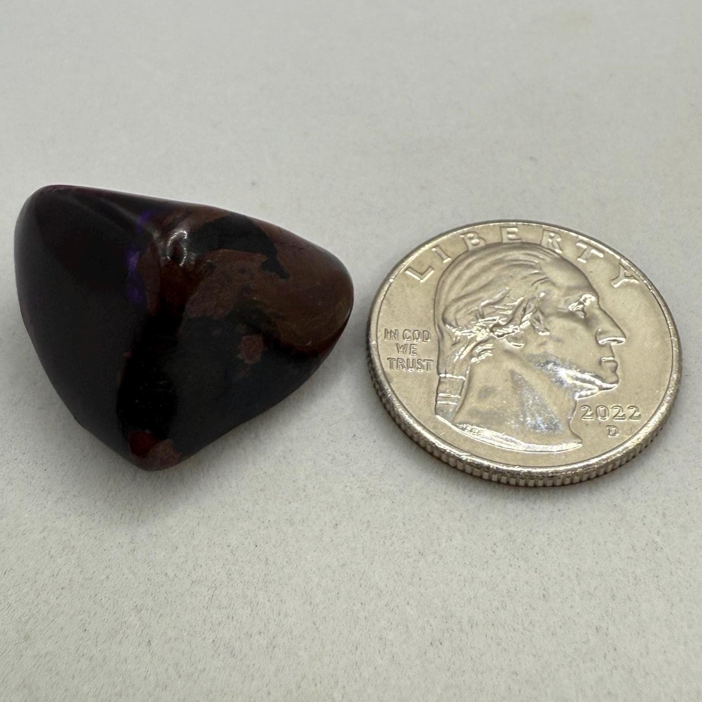 Sugalite Specimen, Polished Sugalite, Rare Sugalite, Inner Peace, South African, Reiki Energy Work, Authentic Sugalite, 11.85 grams