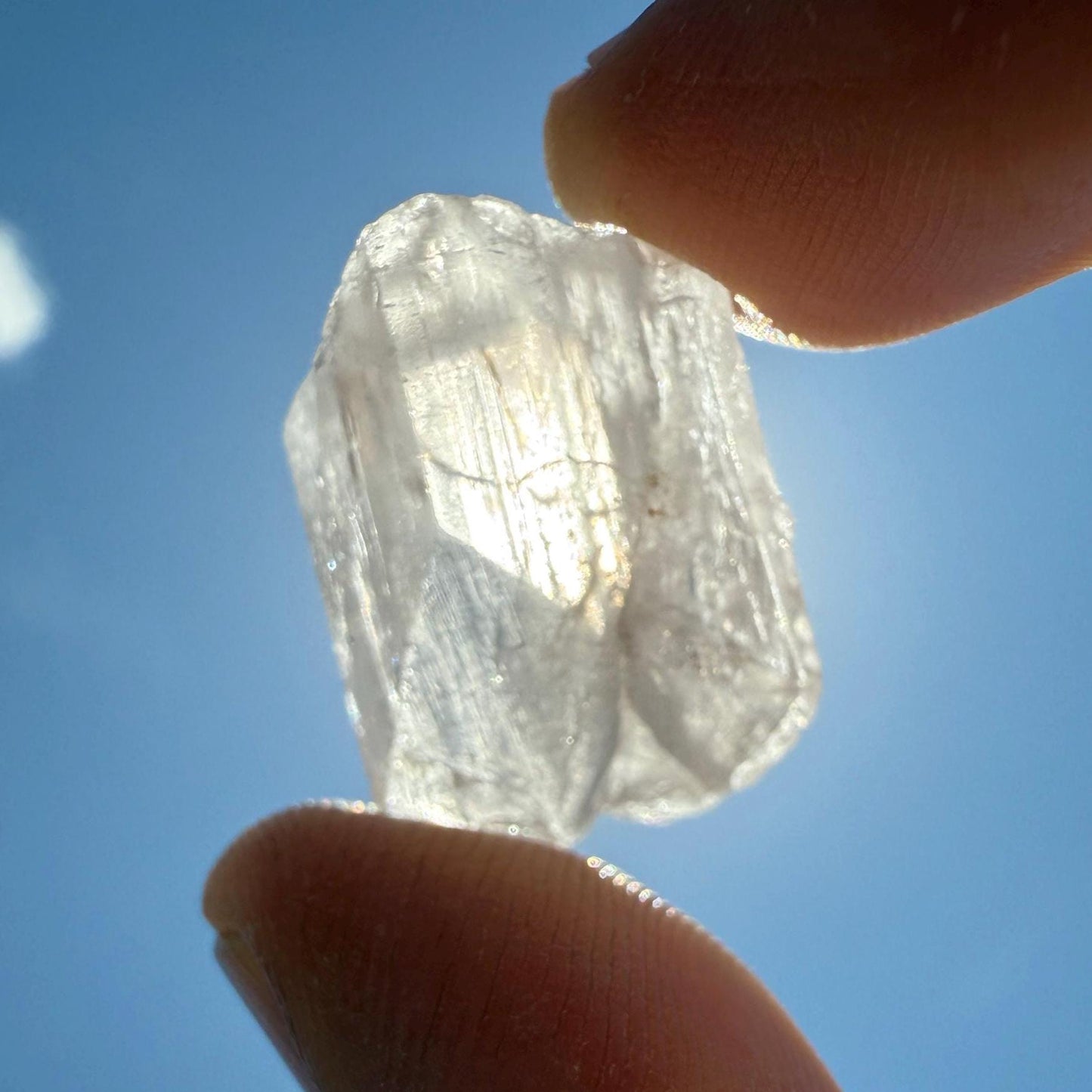 Mexican Danburite Crystal: Gem Quality, Reiki Healing Stone, 6.23g/31.14ct