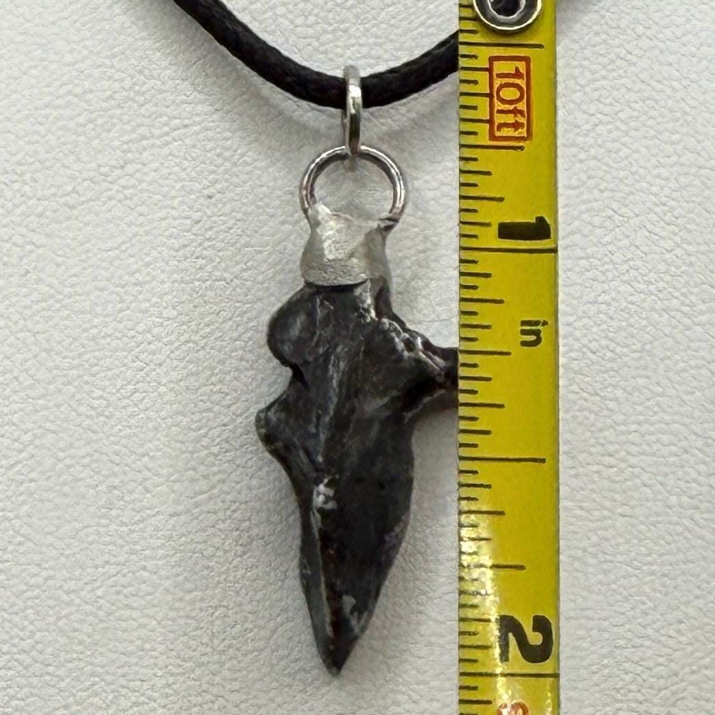 Agoudal Meteorite Pendant, Agoudal, Astronomy Gift, Space Gift, Iron Meteorite, Handmade Pendant, Authentic Iron Meteorite, 6.10 Grams