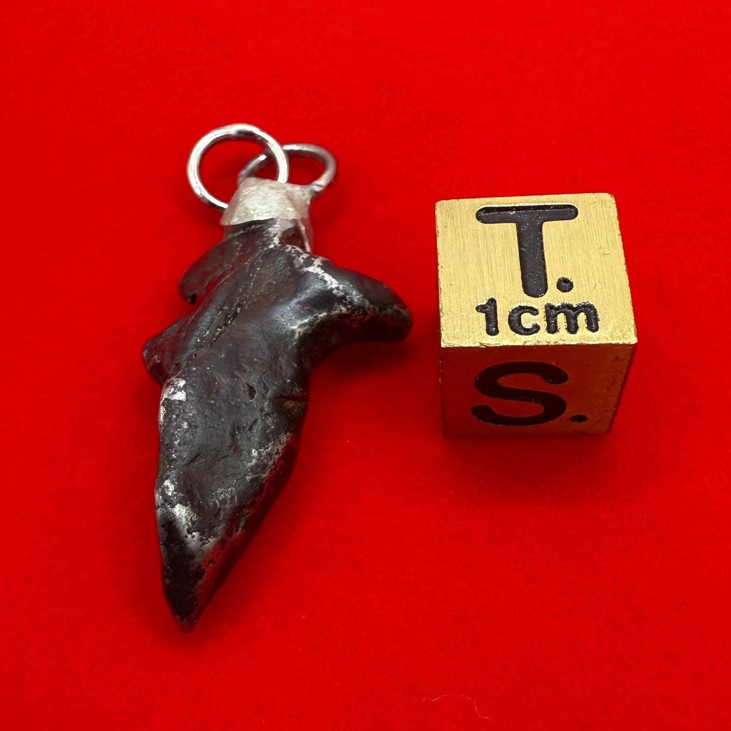 Agoudal Meteorite Pendant, Agoudal, Astronomy Gift, Space Gift, Iron Meteorite, Handmade Pendant, Authentic Iron Meteorite, 6.10 Grams