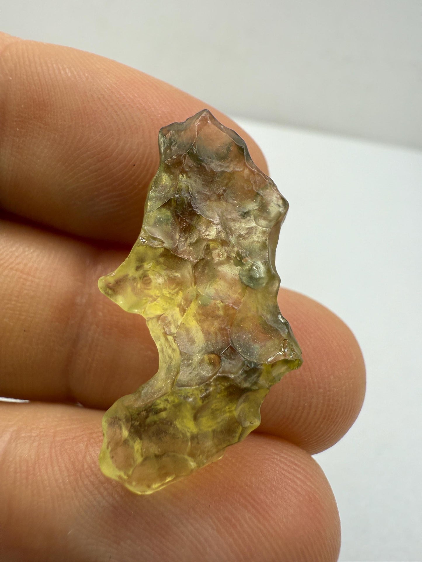 Libyan Desert Glass, Top Quality, Smooth Specimen, Reiki, Libyan Gold Tektite, Golden Moldavite, Manifestation, Astronomy Gift, 2.29 grams