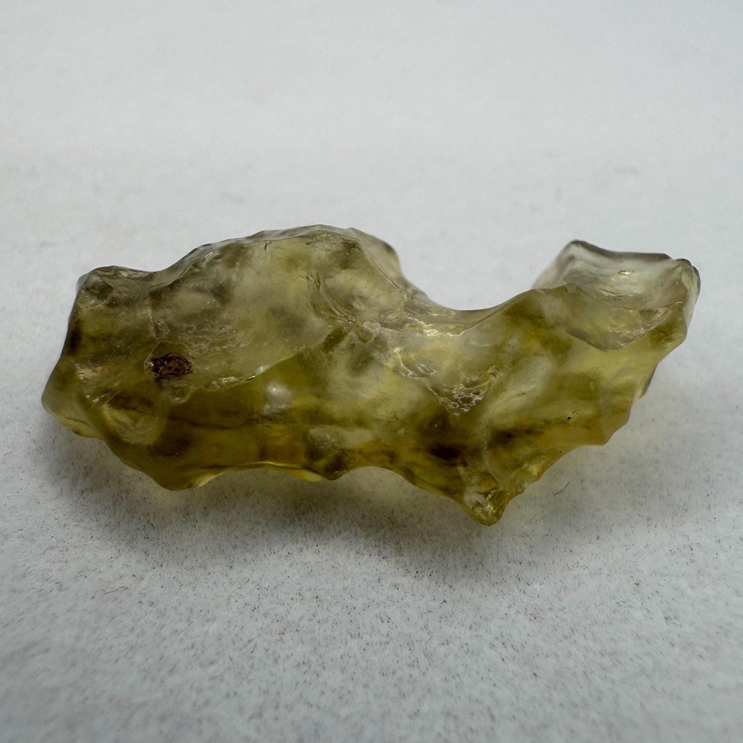 Libyan Desert Glass, Top Quality, Smooth Specimen, Reiki, Libyan Gold Tektite, Golden Moldavite, Manifestation, Astronomy Gift, 2.29 grams