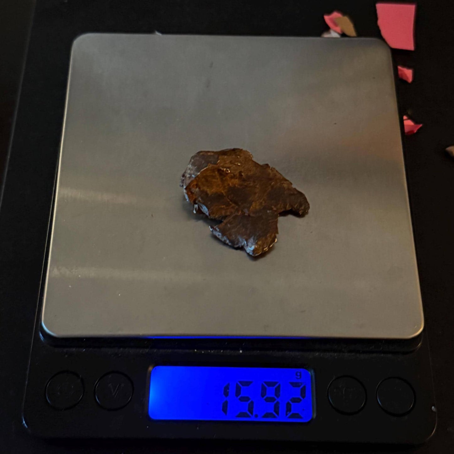 Gibeon Meteorite, Namibia, Iron IVA, 15.92 grams, Rare Meteorite, Iron Meteorite, Astronomy Gift, Space Gift, African Meteorite
