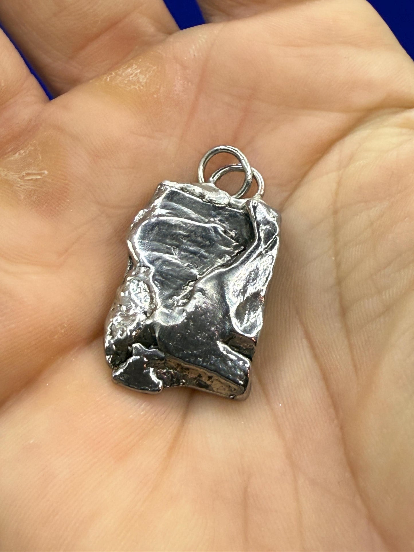 Beautiful Aletai Meteorite Pendant, 15.02 grams, Astronomy Gift, Authentic Meteorite, Meteorite Jewelry, Meteorite Pendant, COA