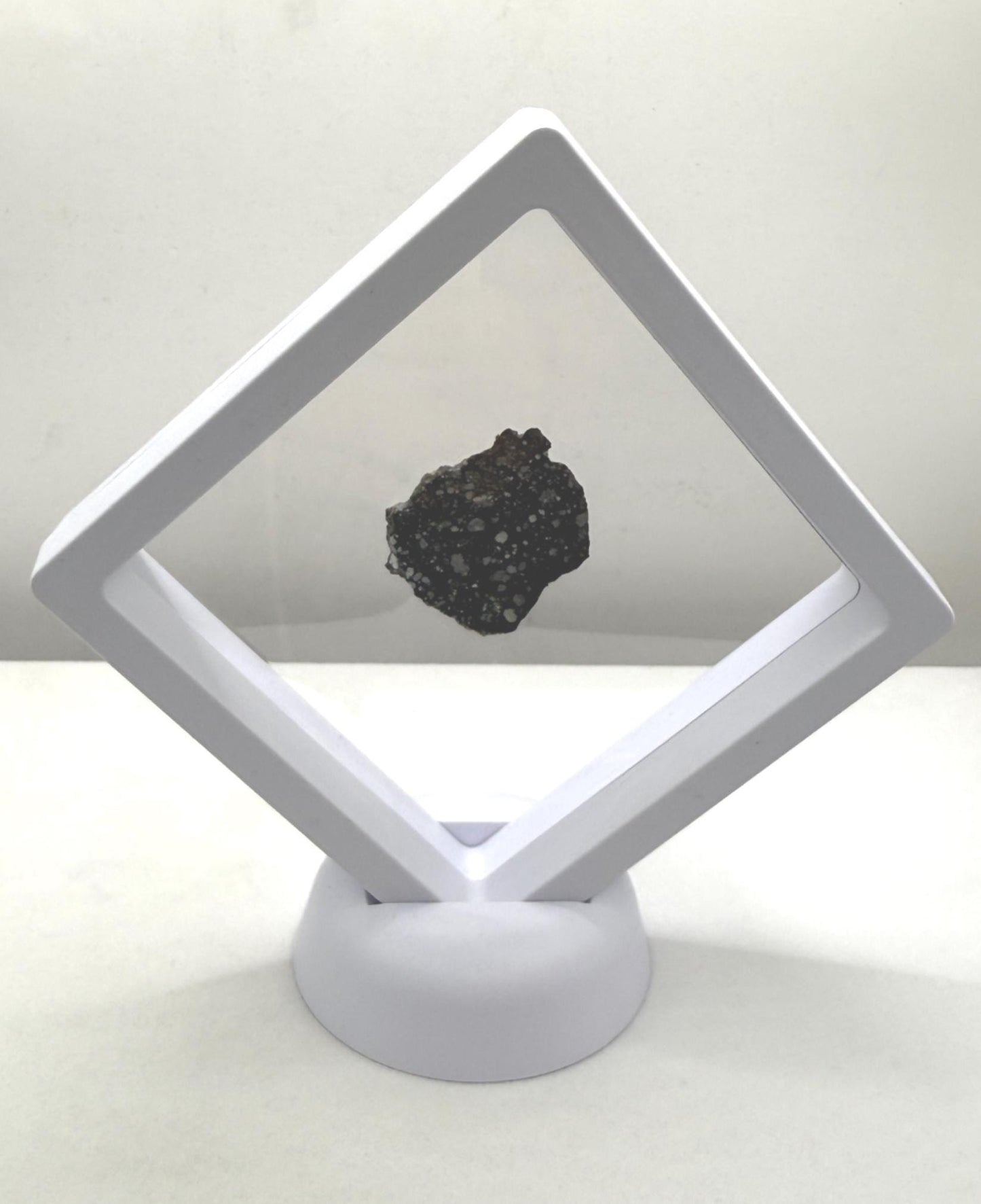 NWA 17679 Lunar Meteorite Slice, Rare Feldspathic Breccia Lunar, Mauritania, Africa, Moon Rock, Astronomy Gift, 3.57 grams
