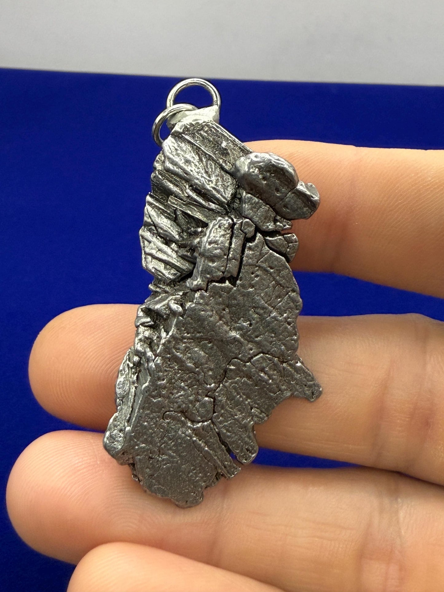 Beautiful Aletai Meteorite Pendant, 32.68 grams, Astronomy Gift, Authentic Meteorite, Meteorite Jewelry, Meteorite Pendant, COA, Space Gift