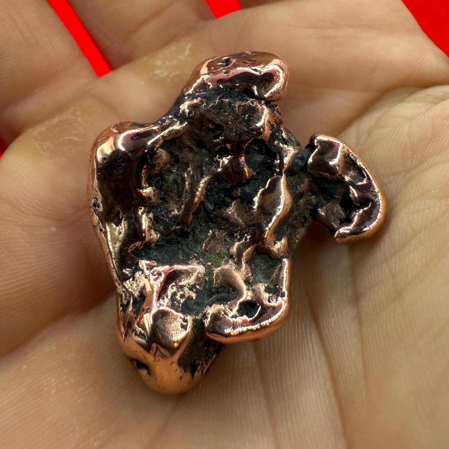 Michigan Native Float Copper, Keweenaw Float Copper, Natural Form, Arthritis, Float Copper, Michigan, Energy Grounding, Michigan, 30.33g