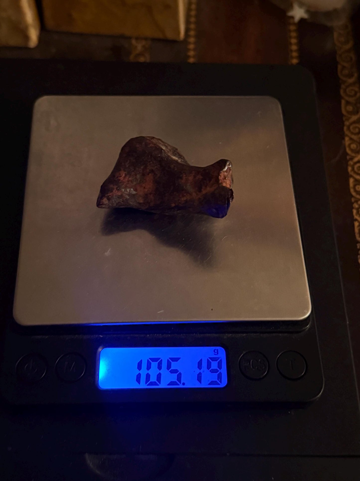 Unique Iron Meteorite Mundrabilla, 105.19 grams, Astronomy Gift, Space Gift, Iron Meteorite, Australia, Meteorite Collection, Space, COA