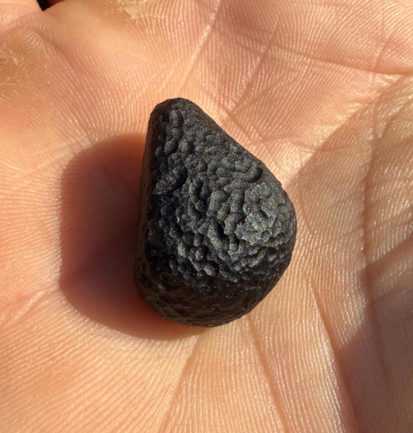 Saffordite Specimen, Cintamani, Rare and Beautiful, Shamanic, Arizona, Pseudotektite, Obsidian, Metaphysical, 4.97 grams