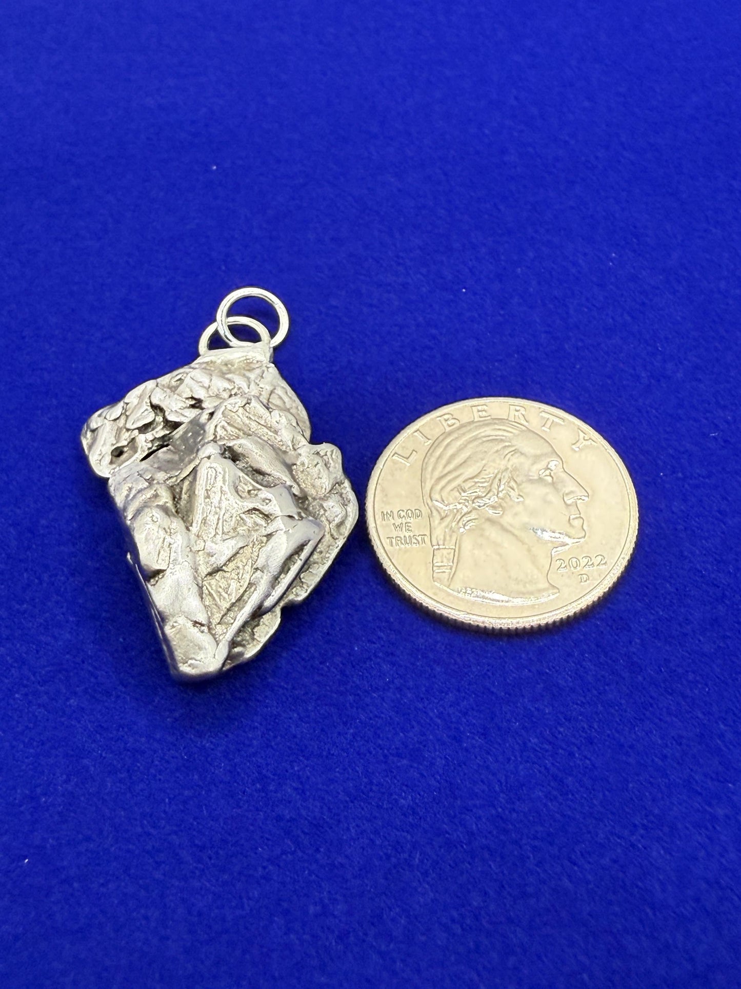 Beautiful Aletai Meteorite Pendant, 19.82 grams, Astronomy Gift, Authentic Meteorite, Meteorite Jewelry, Meteorite Pendant, COA, Space Gift
