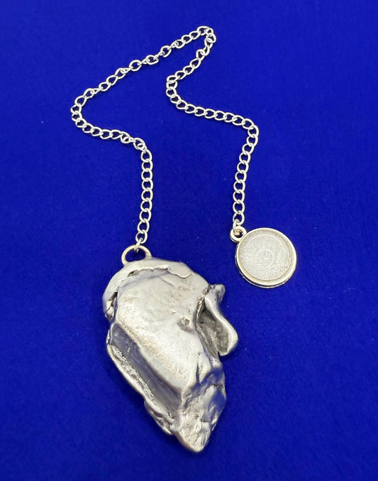 Beautiful Aletai Meteorite Pendulum, 52.16 grams, Astronomy Gift, Meditation Tool, Authentic Meteorite, Pendulum, Meteorite Pendant