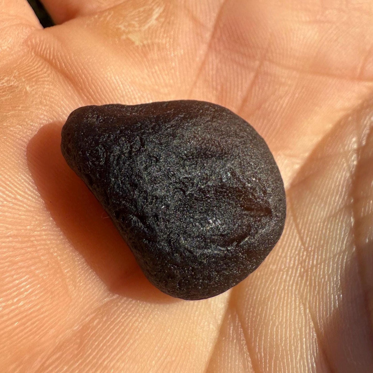 Saffordite Specimen: Rare Cintamani Stone, Arizona Pseudotektite, 5.62 grams