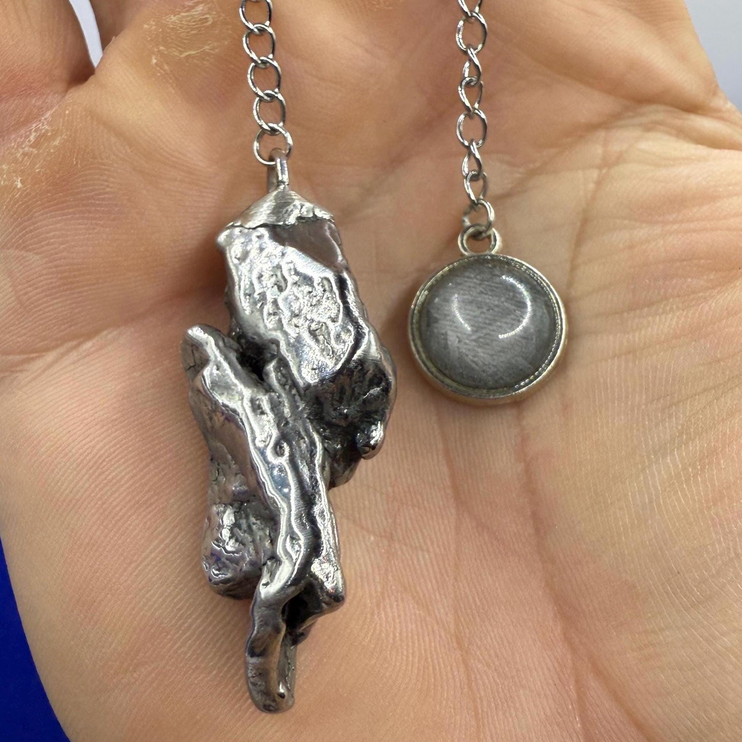 Beautiful Aletai Meteorite Pendulum, 30.29 grams, Astronomy Gift, Meditation Tool, Authentic Meteorite, Pendulum, Meteorite Pendant