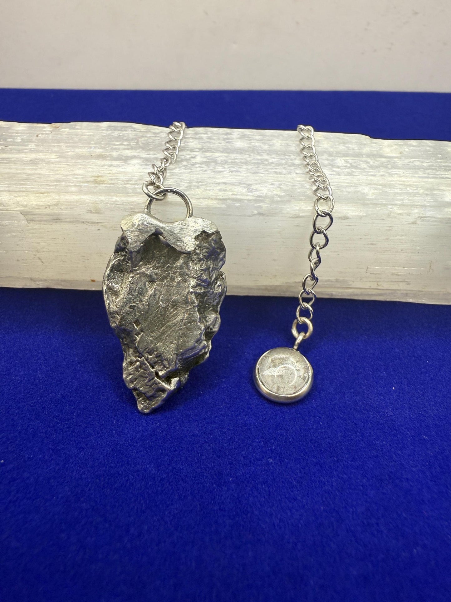 Beautiful Aletai Meteorite Pendulum, 16.60 grams, Astronomy Gift, Meditation Tool, Authentic Meteorite, Pendulum, Meteorite Pendant