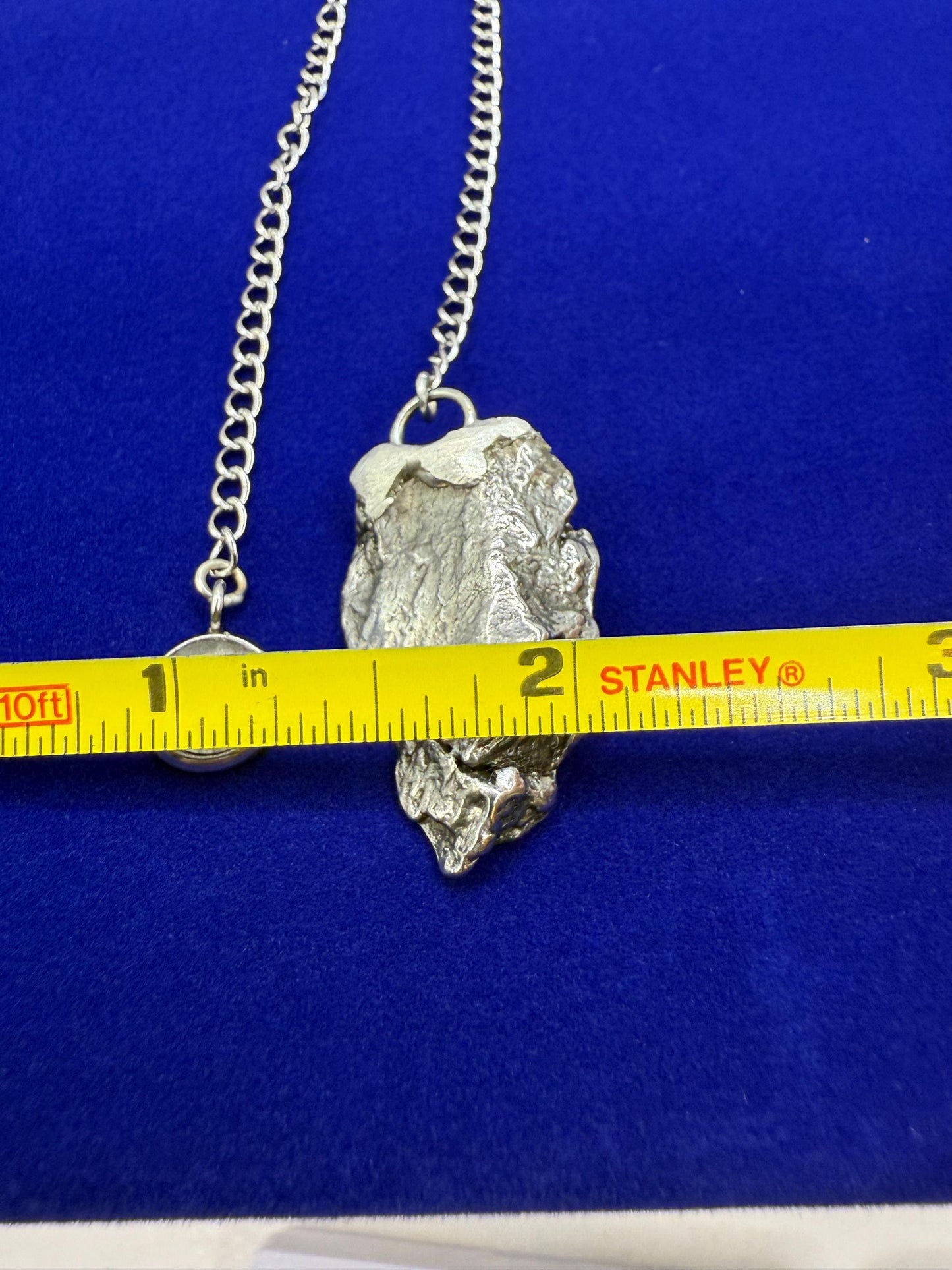 Beautiful Aletai Meteorite Pendulum, 16.60 grams, Astronomy Gift, Meditation Tool, Authentic Meteorite, Pendulum, Meteorite Pendant