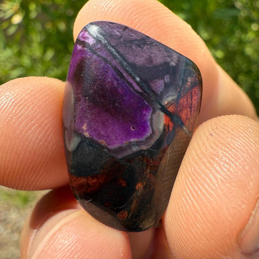 Sugalite Specimen, Polished Sugalite, Rare Sugalite, Inner Peace, South African, Reiki Energy Work, Authentic Sugalite, 6.93 grams