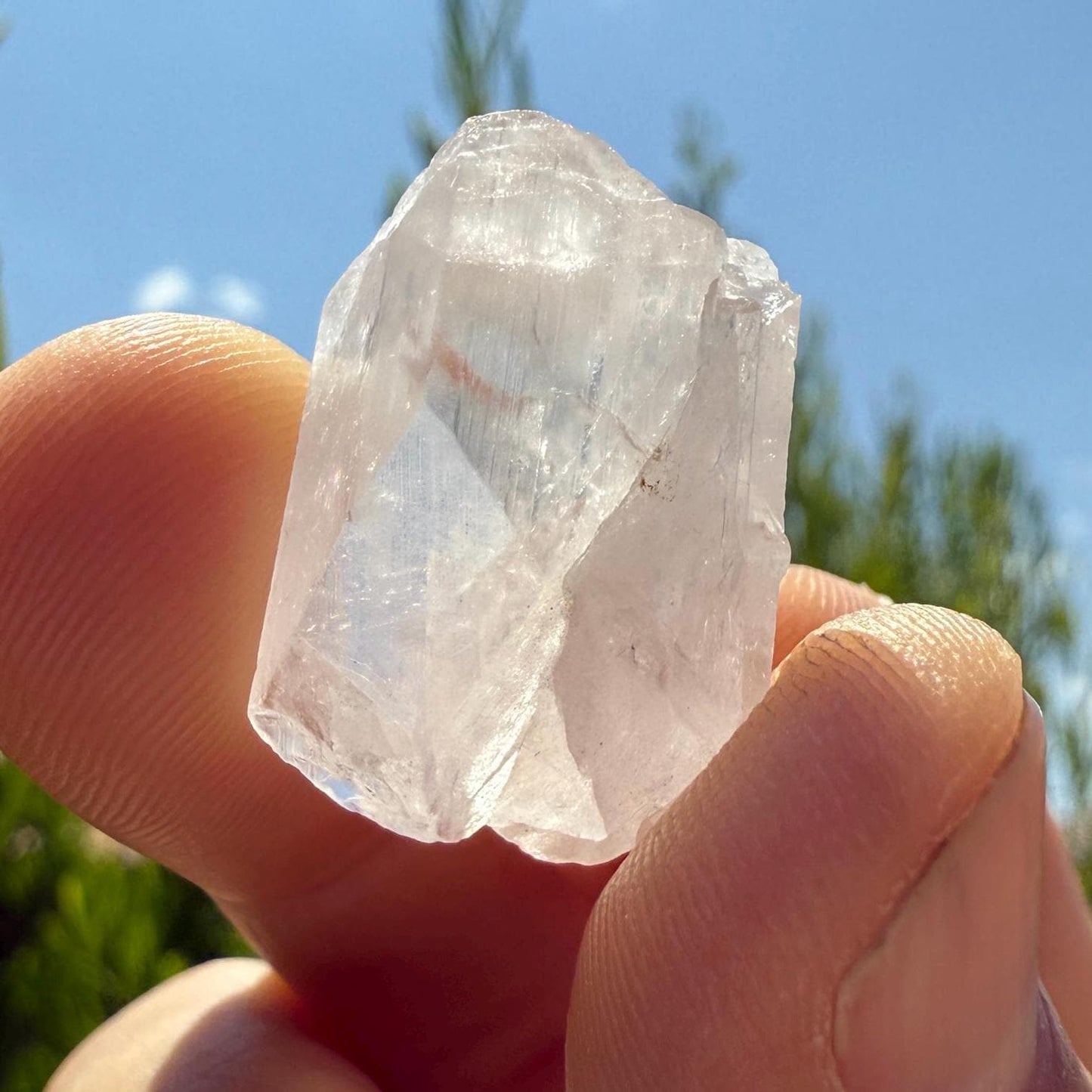 Mexican Danburite Crystal: Gem Quality, Reiki Healing Stone, 6.23g/31.14ct