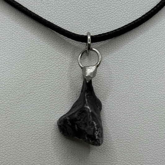 Agoudal Meteorite Pendant, Agoudal, Astronomy Gift, Space Gift, Iron Meteorite, Handmade Pendant, Authentic Iron Meteorite, 5.21 Grams