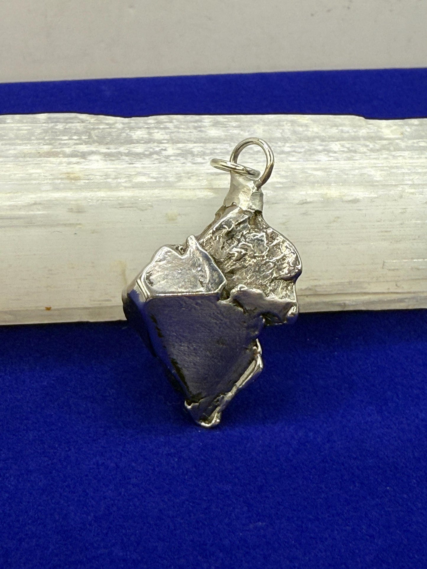 Beautiful Aletai Meteorite Pendant, 19.76 grams, Astronomy Gift, Authentic Meteorite, Meteorite Jewelry, Meteorite Pendant, COA, Space Gift