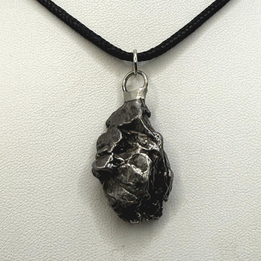 Beautiful Meteorite Campo del Cielo Pendant 14.07 Grams, Astronomy Gift, Authentic Meteorite, Meteorite Jewelry, Meteorite Pendant, COA