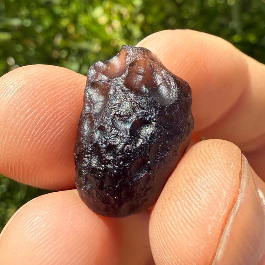 Saffordite Specimen, Cintamani, Rare and Beautiful,  Triangle on Surface, Shamanic, Arizona, Pseudotektite, Obsidian, Metaphysical, 3.69g