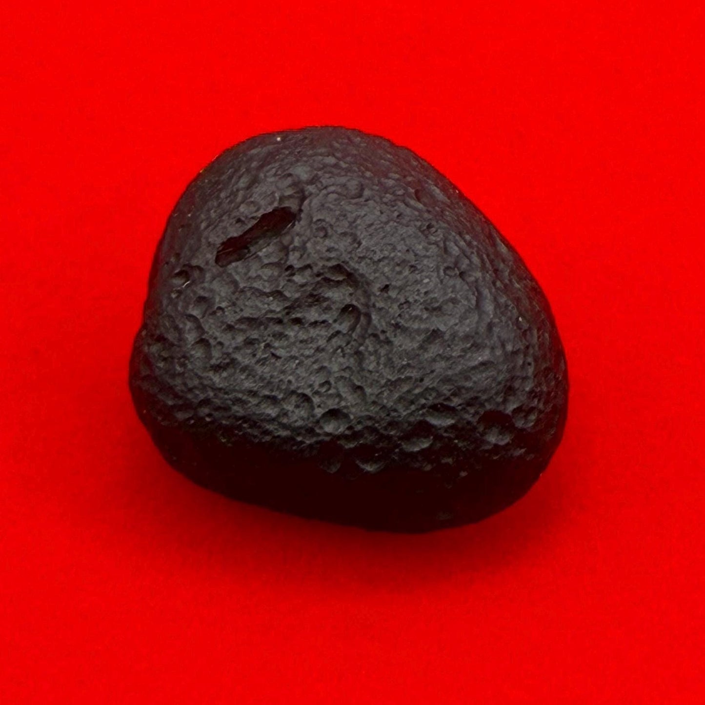 Saffordite Specimen, Cintamani, Rare and Beautiful,  Triangle on Surface, Shamanic, Arizona, Pseudotektite, Obsidian, Metaphysical, 3.59g