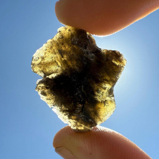 Darwin Glass, Darwinite, Tektite, Grounding, Manifestation Talisman, Impactite from Tasmania, Astronomy Gift, Tektite Collection, 6.11 grams