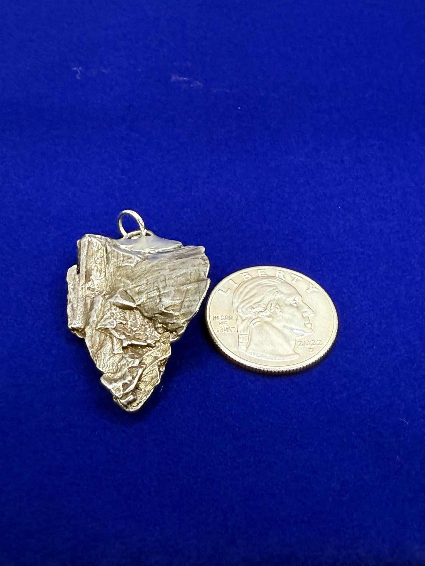 Beautiful Aletai Meteorite Pendant, 23.62 grams, Astronomy Gift, Authentic Meteorite, Meteorite Jewelry, Meteorite Pendant, COA, Space Gift