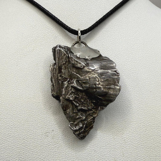 Beautiful Aletai Meteorite Pendant, 23.62 grams, Astronomy Gift, Authentic Meteorite, Meteorite Jewelry, Meteorite Pendant, COA, Space Gift