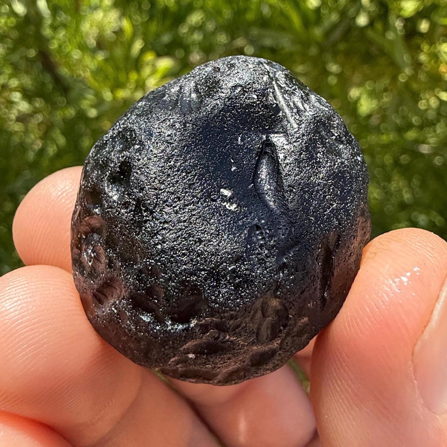 Colombianite Specimen, Beautiful and Translucent, Shamanic, Tektite, Pseudotektite, Obsidian, Healing Energy, Metaphysical, 29.15 grams