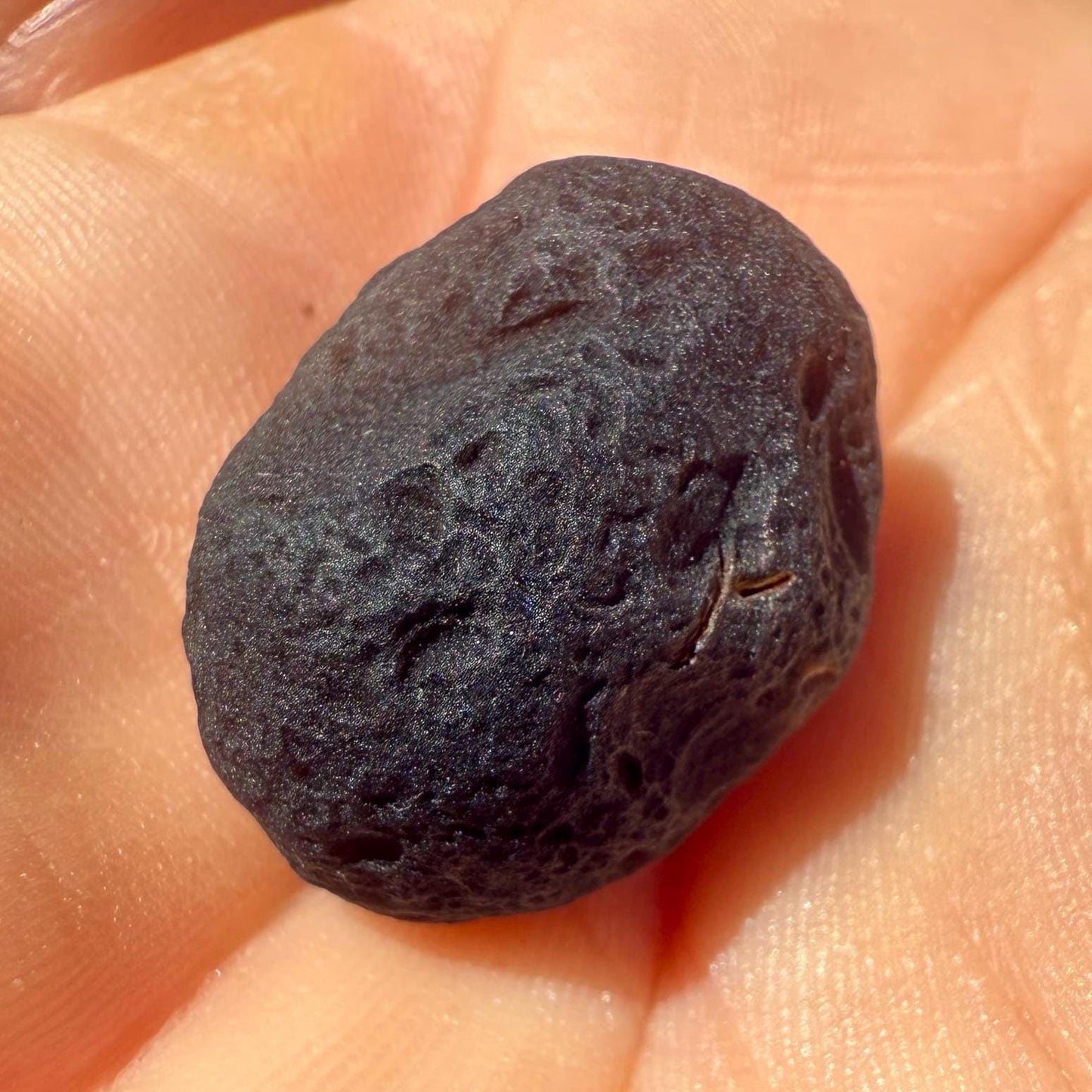 Saffordite Stone, Cintamani, Rare and Beautiful, Shamanic, Arizona, Pseudotektite, Obsidian, Metaphysical, 5.69 grams