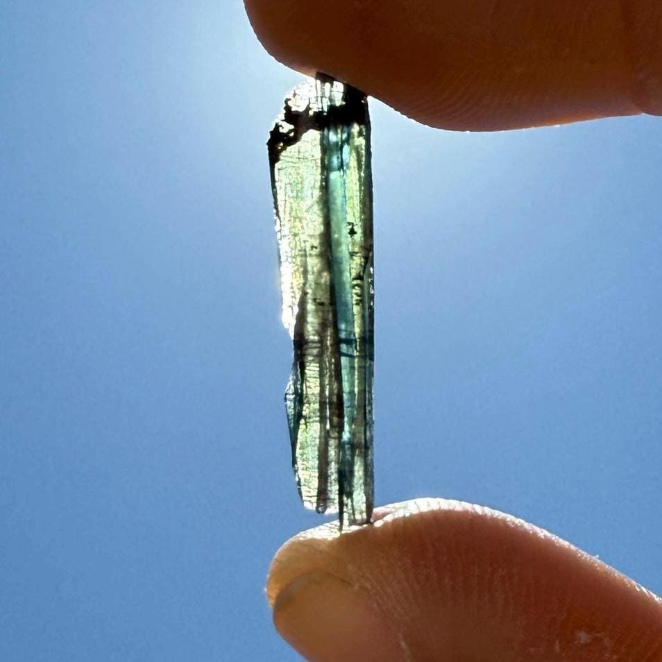Rare Vivianite Crystal, Vivianite, Vivianite, Brazilian Vivianite, Reiki Energy, Crystal Collection, Reiki, 0.77 grams| 3.85 carats