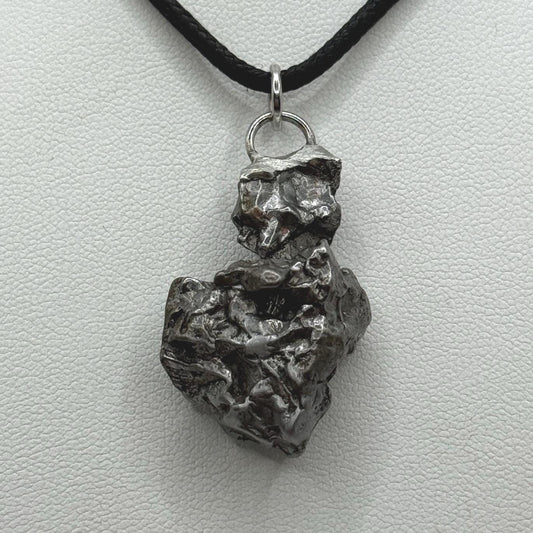 Unique and Rare Campo del Cielo Meteorite Pendant 16.84 grams, Astronomy Gift, Rare Moving Piece, Iron Meteorite, Space Gift, Space