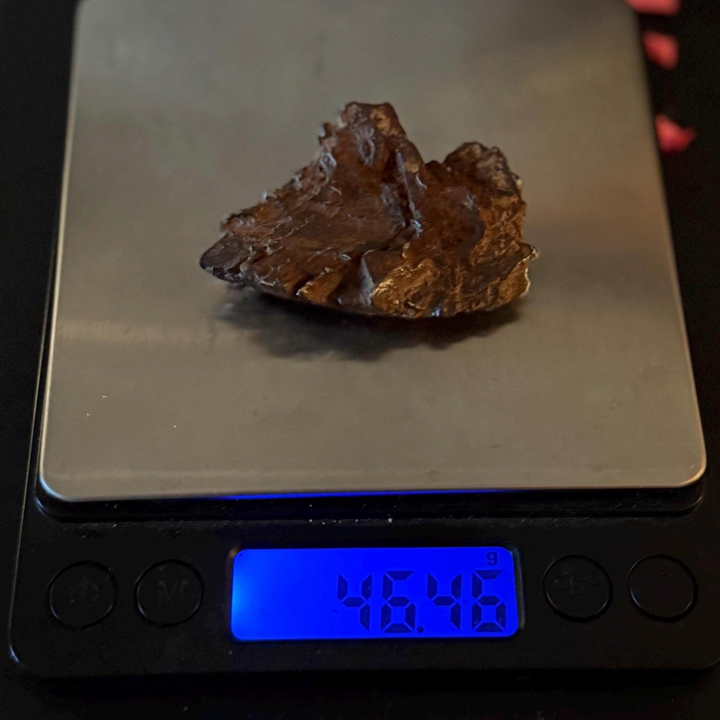 Gibeon Meteorite, Namibia, Iron IVA, 46.46 grams, Extremely Rare Meteorite, Iron Meteorite, Astronomy Gift, Space Gift, African Meteorite