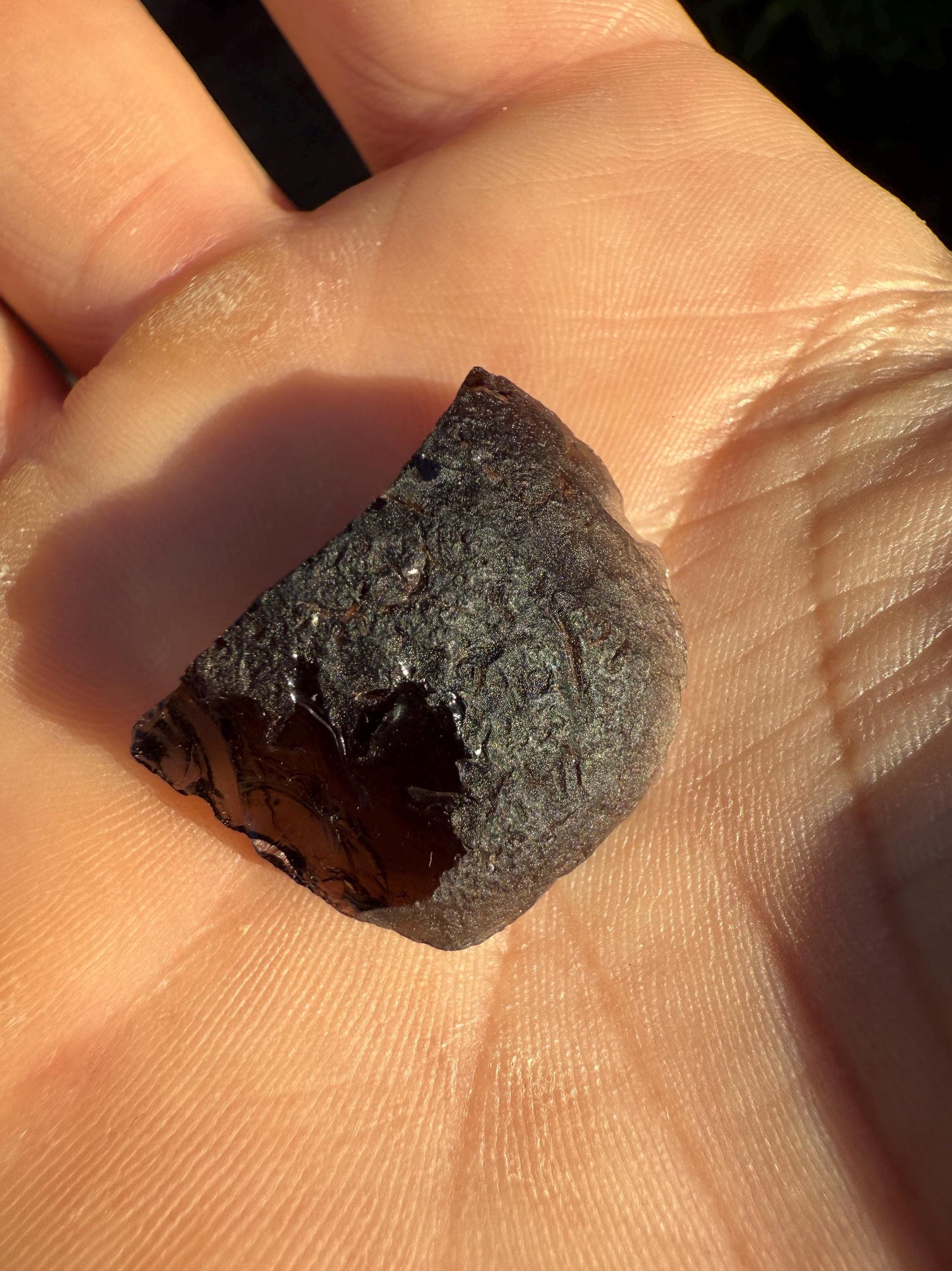 Saffordite Stone, Cintamani, Rare and Beautiful, Shamanic, Arizona, Pseudotektite, Obsidian, Metaphysical, 4.96 grams