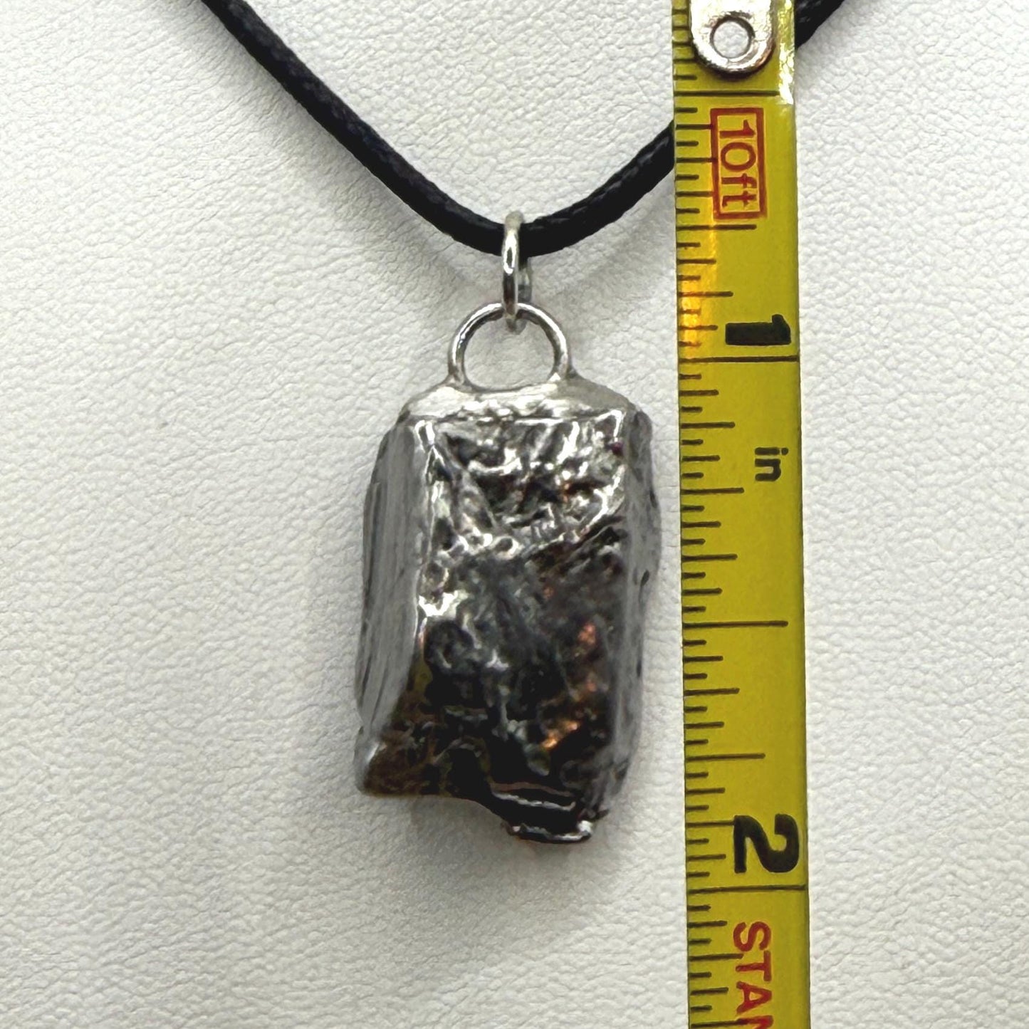 Beautiful Aletai Meteorite Pendant, 15.02 grams, Astronomy Gift, Authentic Meteorite, Meteorite Jewelry, Meteorite Pendant, COA
